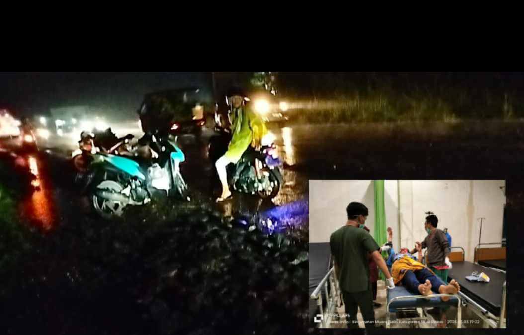 PJU Tak Berfungsi dan Jalan Rusak di Agropolitan Beliti, Sebabkan Pengendara Sepeda Motor Luka-Luka