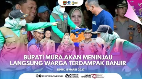 Hari ke Empat Pasca Banjir, Bupati Musi Rawas Akan Turun Lihat Kondisi Masyarakatnya