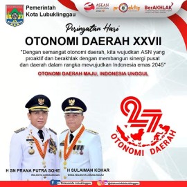 Selamat Hari Otonomi Daerah Tahun 2023