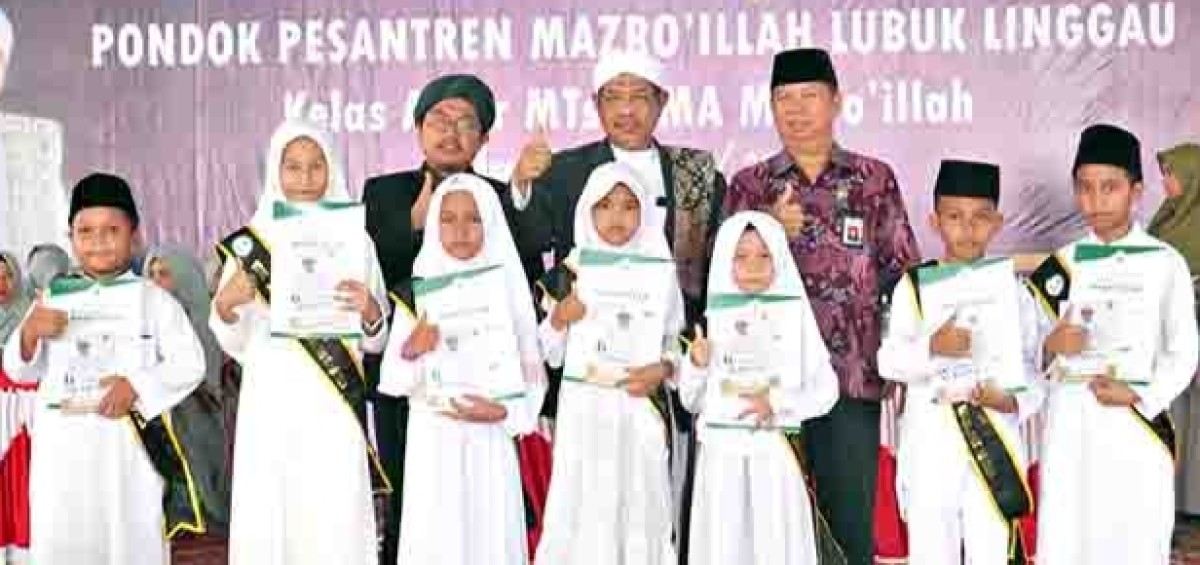 Ponpes Mazro’illah Lubuklinggau Wisuda Tahfiz 5 juz Alquran