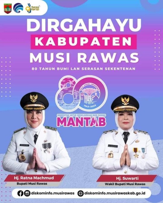 Dirgahayu Kabupaten Musi Rawas ke- 80 Tahun 2023