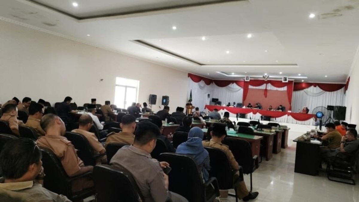 Enam Fraksi DPRD Muratara Sampaikan Pandangan Umum Raperda Pertanggung Jawaban APBD 2022