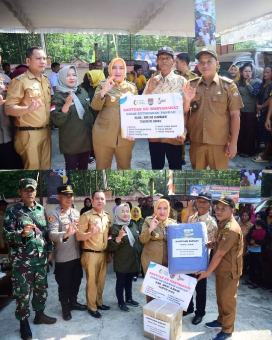 Bupati Musi Rawas Buka Gerakan Pangan Murah Ke-2 Tahun 2023