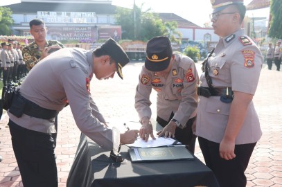 Sejumlah PJU Polres Muba Dimutasi, Berikut Nama-Namanya