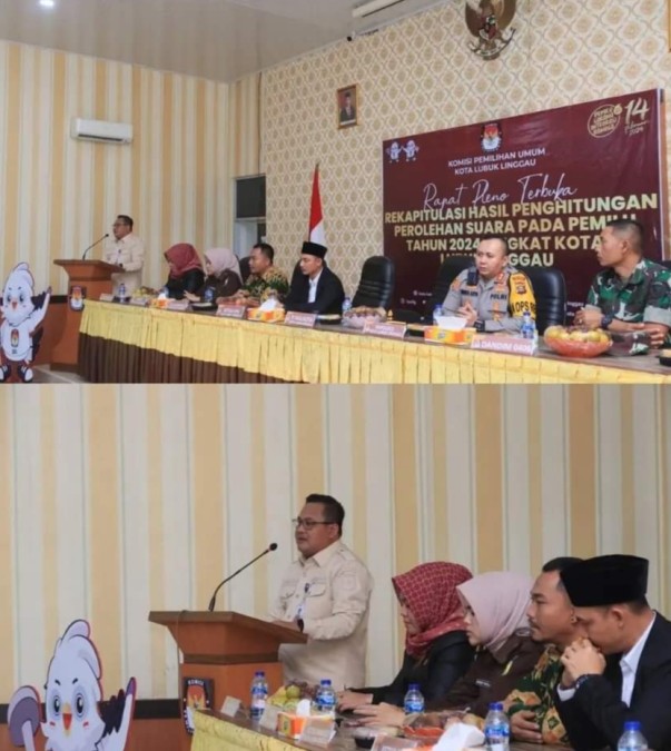 Pj Wako: Terima Kasih, Pelaksanaan Pemilu di Kota Lubuklinggau Kondusif