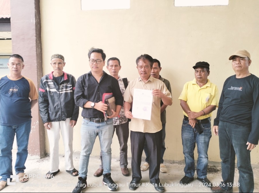Merasa Lahan Miliknya dan Pekerja Diancam Darmansyah Lapor ke Polres