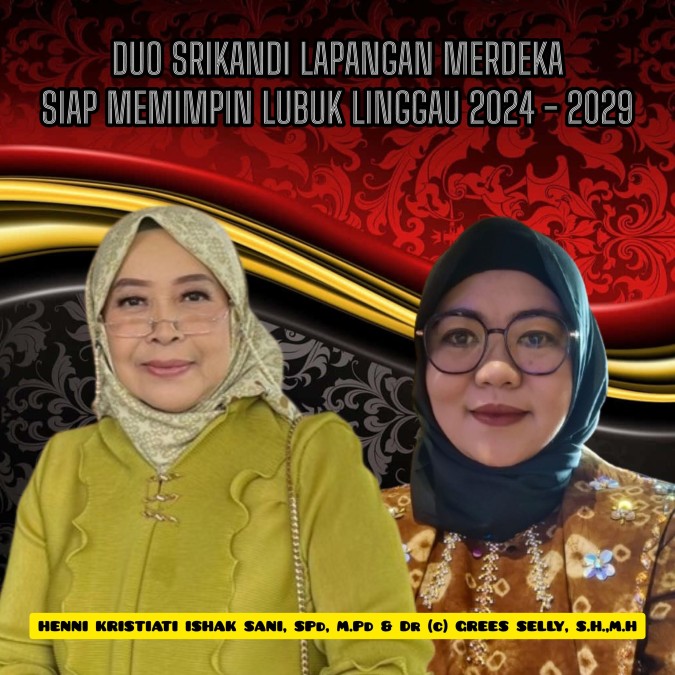 Duo Srikandi Lapangan Merdeka Siap Memimpin Lubuklinggau 2024 – 2029