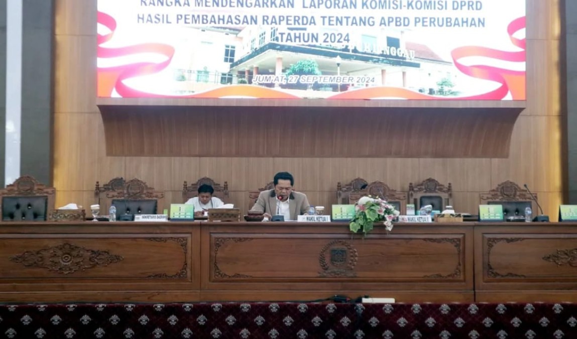 DPRD Kota Lubuklinggau Gelar Paripurna Internal untuk Mendengarkan Laporan Komisi Terkait APBD Perubahan 2024