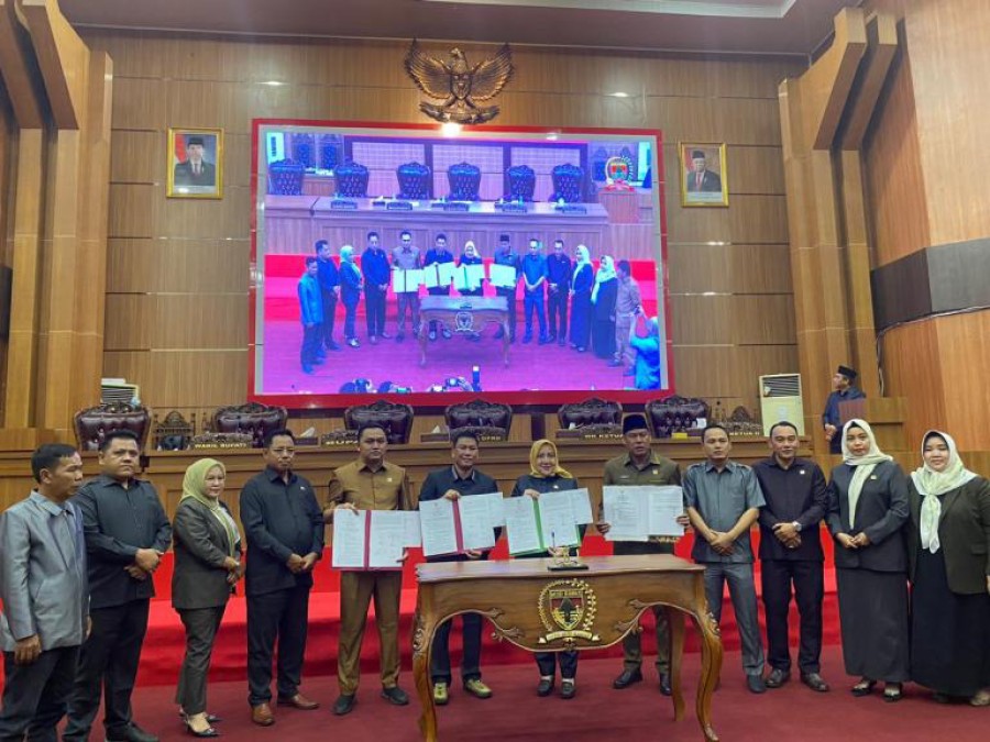 Paripurna Penandatanganan KUA dan PPAS
