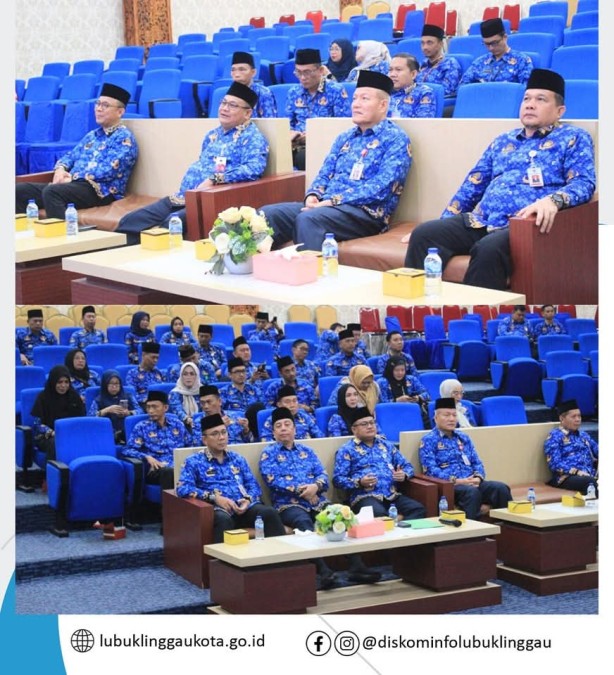 Sekda dan Jajaran Pemkot Hadiri Peringatan HUT ke-53 Korpri