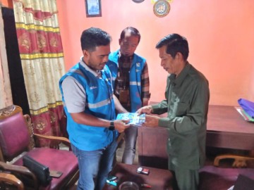 Peduli Ancaman Bahaya Listrik, PLN ULP Lubuklinggau Apresiasi Ketua RT di Kelurahan Lubuk Tanjung Kota Lubuklinggau