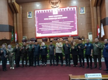 Dewan Perwakilan Rakyat Daerah DPRDKabupaten Musi Rawas menggelar rapat paripurna