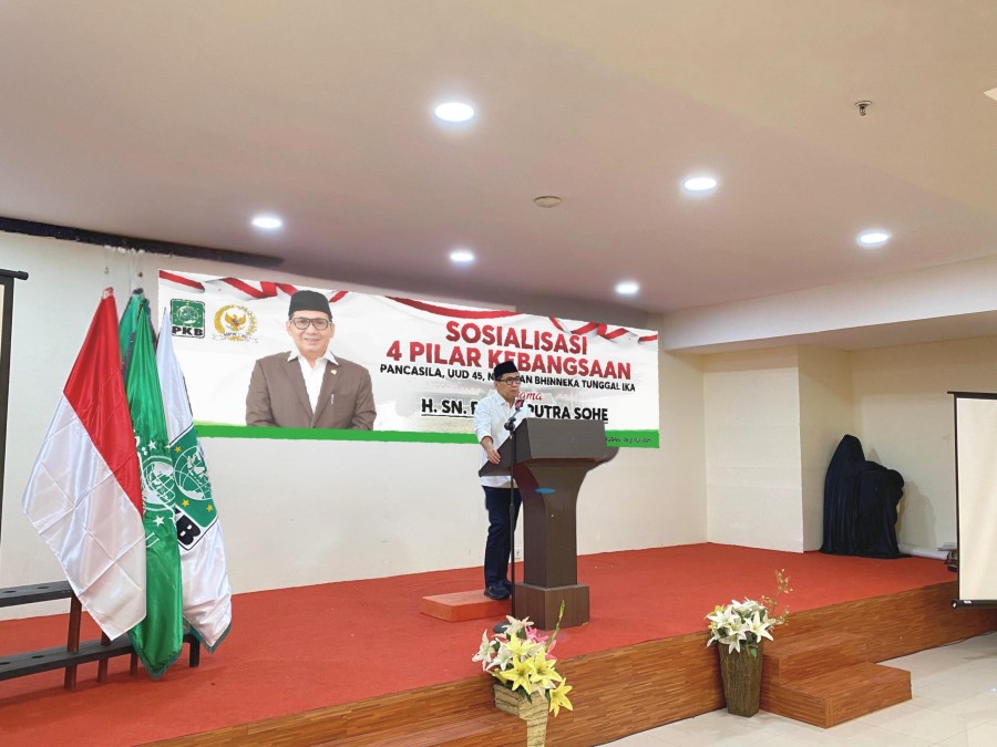 SN. Prana Putra Sohe Konsisten Sosialisasikan 4 Pilar, Fahami Kebijakan Pemerintah Secara Aktual dan Faktual
