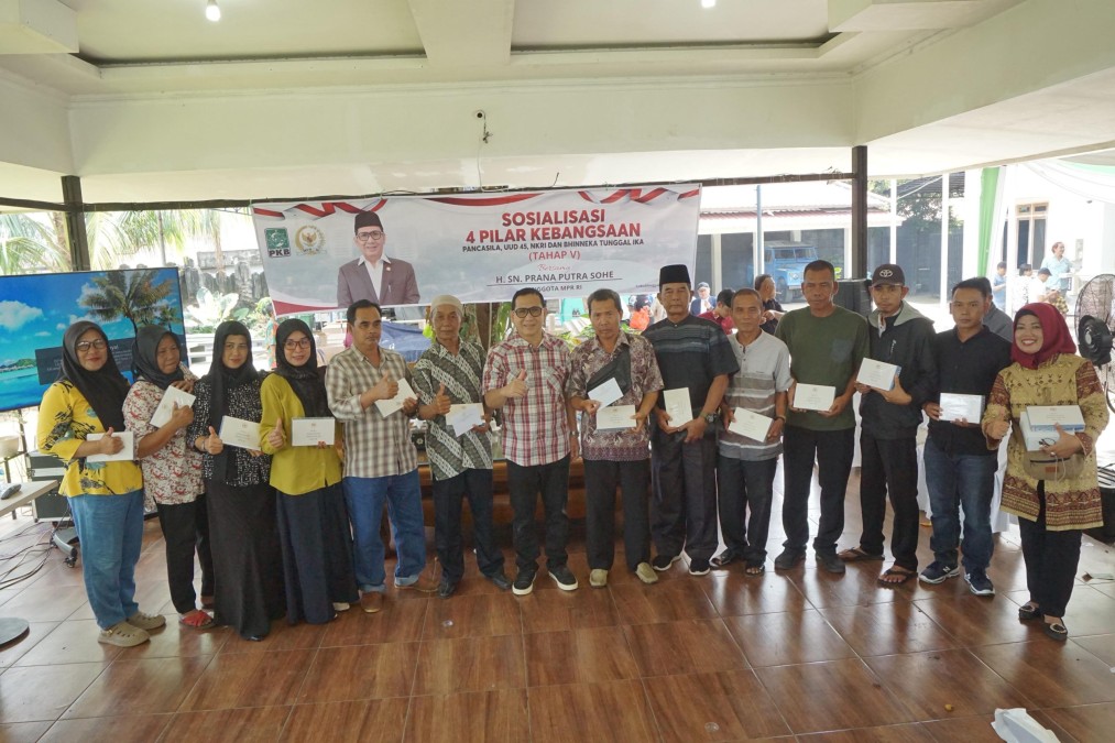 H SN Prana Putra Sohe Adakan Sosialisasi 4 Pilar tahap V