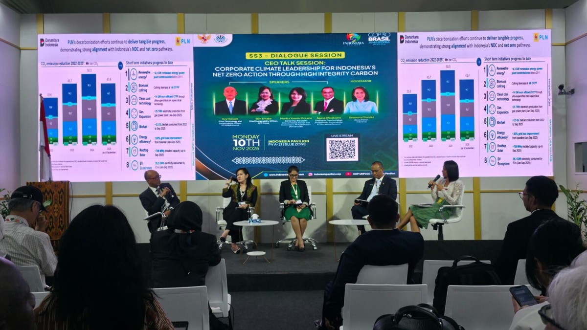 PLN Tegaskan Komitmen Korporasi dalam Transisi Energi Berkeadilan di Ajang COP30 Brazil