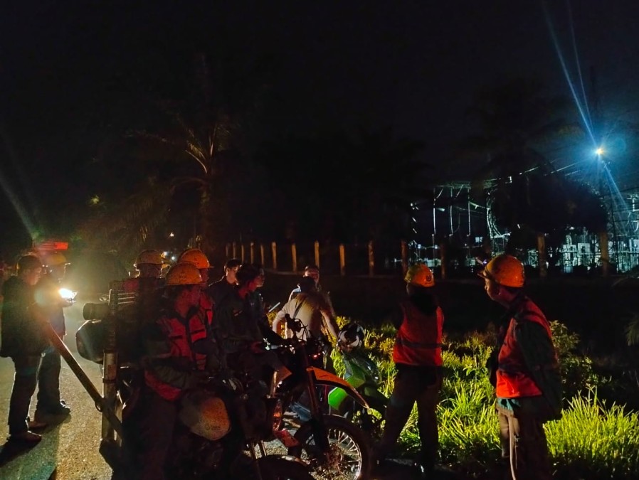 Penyulang Tenis Terganggu, Listrik di Beberapa Kawasan Lubuklinggau Padam