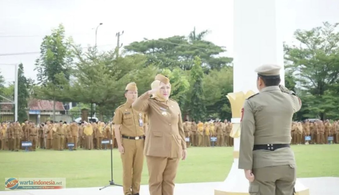 Pimpin Apel Pagi dan Pelepasan 57 ASN Purna Tugas, Ini Arahan Bupati Mura
