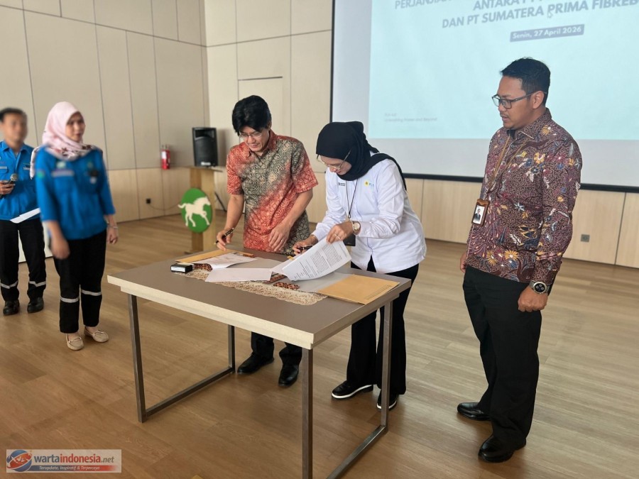 PLN Teken Kontrak Listrik 18,7 MVA dengan PT SPF, Perkuat Akselerasi Industri di Ogan Ilir
