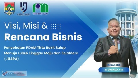 Usung Strategi Radikal, H. Suhada Siap Bawa PDAM Tirta Bukit Sulap Lubuklinggau Keluar dari Kategori Sakit Menuju JUARA