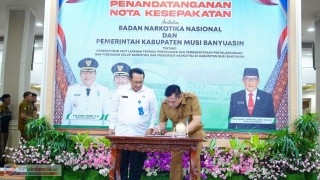 Pemkab Muba dan BNN Sumsel Perkuat Sinergi, Bentuk Unit Layanan Terpadu P4GN