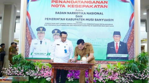 Pemkab Muba dan BNN Sumsel Perkuat Sinergi, Bentuk Unit Layanan Terpadu P4GN